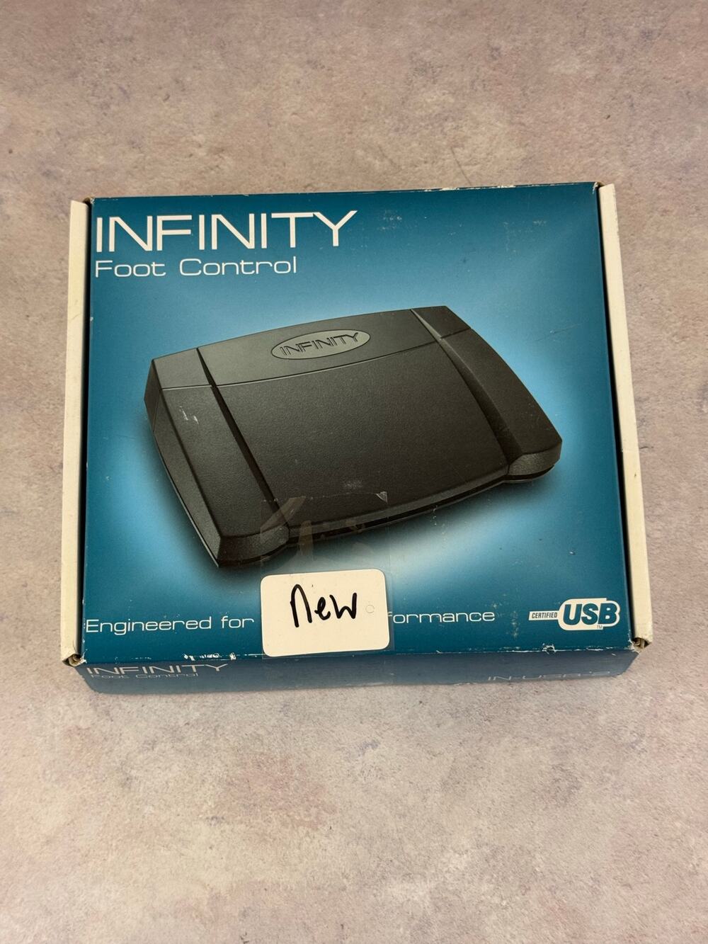 Infinity IN-USB-2 USB Foot Control Pedal Transcription Dictation Plug and Play